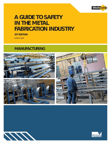 metal fabrication safety standards